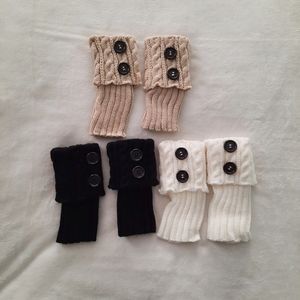 Women's Boot Cuff Crochet Leg Warmer Socks